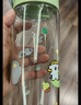 膳魔师（THERMOS）儿童水杯Tritan线条小狗便携直饮杯带提手便携大容量学生杯BBSJ 实拍图