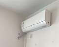 美的（Midea）空调1.5匹 酷省电空调1匹 新一级能效空调挂机 独立除湿 家用卧室壁挂式 以旧换新家电国家补贴20% 大1匹 一级能效 【酷省电】省电24% 实拍图