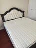 百达费迪实木床美式复古全实木双人主卧大床中古风高箱储物婚床 床+5D乳胶棕垫 1.5*2米框架结构 实拍图