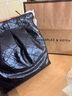 CHARLES&KEITH迷你菱格流浪包单肩斜挎双肩包包女包生日礼物CK2-60782390 Black黑色 S 实拍图
