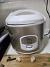 美的（Midea）电饭煲大容量简单易控黑晶内胆家用迷你小电饭锅微压3升2-3人黑晶内胆MB-WYJ301（2-3人） 实拍图