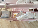 babycare尿布台多功能可折叠新生儿护理台抚触洗澡便携婴儿床 -珀尔里粉 实拍图