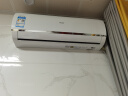 海尔（Haier）空调大1.5匹挂机变频新一级能效冷暖节能省电除菌自清洁无线Wifi智控主卧次卧室快速冷暖低噪静音 大1.5匹 一级能效 防直吹+APP无线 实拍图