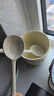 唯铭诺（WEIMINGNUO）陶瓷碗套装家用碗筷套装北欧吃饭碗餐具碗勺套装紫藤花两碗两勺 实拍图