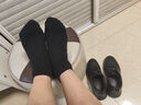 浪莎袜子男士夏季薄款透气短筒纯棉袜短袜春夏天低帮防臭吸汗超薄男袜 100%棉超薄男袜-6双黑色 实拍图