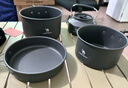 CAMELCROWN户外锅具便携套锅露营炊具装备卡式炉烧水壶野营餐具野炊煮锅厨具 实拍图