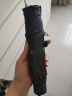 天堂 防紫外线阳伞三折 遮阳伞黑胶防晒伞蜜桃图案晴雨伞 藏青 实拍图