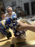 展高（JUMPGO）炫卡斗士玩具炫蓝闪电变形汽车机器人玩具男孩玩具生日儿童礼物 炫卡斗士2【炫蓝闪电S】 实拍图