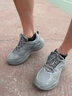 鸿星尔克休闲鞋大网孔透气男士面包鞋户外运动老爹鞋情侣款|风旋 实拍图