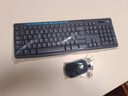 罗技（Logitech）MK235 键鼠套装 无线键鼠套装 办公键鼠套装  防泼溅防指纹 全尺寸 带无线2.4G接收器 黑 实拍图