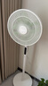 美的（Midea）【幸运草安睡风扇1S】一级能效直流变频声控电风扇家用遥控卧室静音落地扇台式桌面抗菌大风力电扇 实拍图