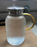 富光耐热玻璃凉水壶大容量家用果汁杯花茶杯茶壶冷水壶锤纹壶1200ML 实拍图