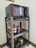 苏泊尔厨房置物架落地多功能收纳架子多层夹缝微波炉烤箱储物架一体靠墙 [3层升级特厚]长50宽35高80 实拍图