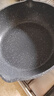 卡罗特 炒锅麦饭石色不粘锅煎炒锅平底炒菜煎锅家用无油烟烹饪锅具 煎炒锅带盖（1-4人用） 28cm 实拍图