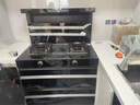 志高（CHIGO）集成灶蒸烤一体家用大吸力大容量集成灶消毒柜蒸箱烤箱暖菜板保洁柜一体机灶台一体 消毒柜款 28大吸力+油烟分离 天然气12T 实拍图