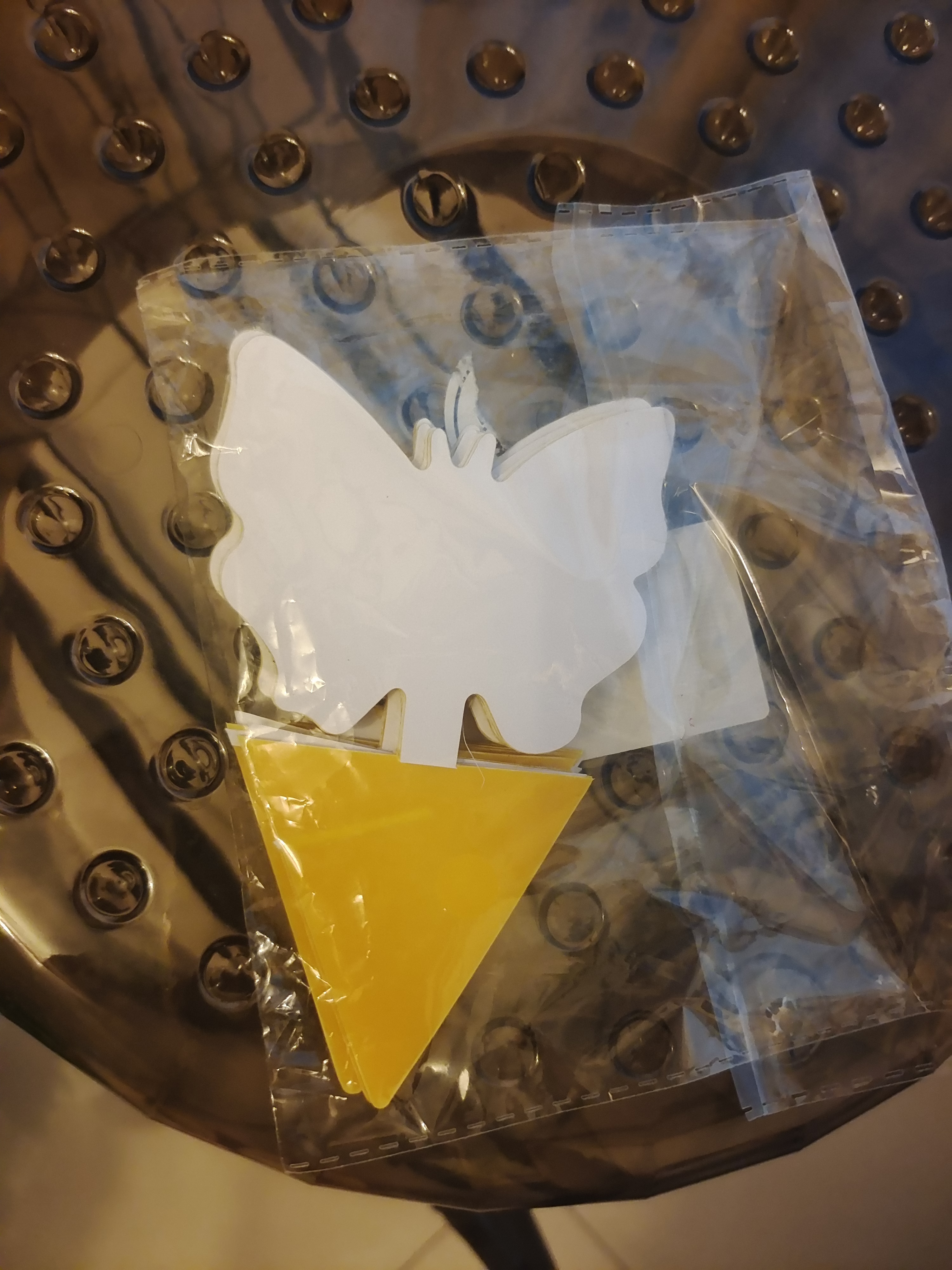 北蔬 粘虫板黄板诱虫板粘飞虫家用室内菜园 粘虫板双面花型蝴蝶20张 实拍图