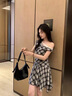 蕉下（beneunder）防晒衣女凉感修身AL11924短款辣妹防晒服女外套乌云灰S 实拍图