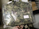 得力（deli）事务包公文包 大容量资料包文件袋手提包电脑包男 加厚立体丛林迷彩包绿 实拍图