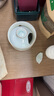 苏氏陶瓷（SUSHI CERAMICS）汝窑卵青 三才盖碗开片可养金线初放功夫茶具泡茶碗 实拍图