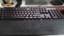 达尔优EK826黑色防水防尘插拔红外轴机械键盘台式笔记本电脑有线游戏电竞家用办公CF吃鸡LOL混光 【青轴】 官方标配 实拍图