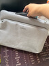 SANWA SUPPLY 苹果电脑包手提 macbookpro内胆包 笔记本包 毛绒内胆专利护角 浅灰色 12英寸 实拍图