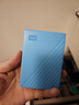 西部数据（WD）4TB 移动硬盘 USB3.0 My Passport随行版2.5英寸 蓝 机械硬盘 笔记本电脑外接 大容量加密存储 实拍图