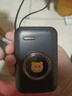 正品卡通充电宝20000毫安自带线可上飞机迷你便携随身移动电源 黑色【自带线+LED灯+智能显示】 5000毫安 实拍图