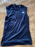 adidas简约速干舒适运动健身圆领背心男装夏季阿迪达斯官方   黑色   XL 实拍图