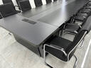 办公会议桌长桌简约现代长条桌会议室桌椅组合家具大型员工培训桌 2.0*1.0米【升级加厚】 实拍图