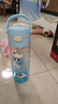 膳魔师（THERMOS）儿童大水杯壶tritan便携直饮杯男女学生小熊猫塑料水壶600ml蓝 实拍图