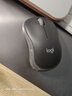 罗技（Logitech）M185鼠标 无线鼠标 办公鼠标 对称鼠标 黑色灰边 带无线2.4G接收器 实拍图