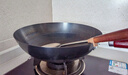九阳（Joyoung）炒锅铁锅无涂层精铁锅炒菜锅炉灶通用32cm带盖CF32-C121 实拍图