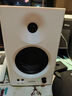 漫步者（EDIFIER）MR4 有源监听2.0音箱  HIFI音质 多媒体电脑电视音响 桌面音响 白色 实拍图