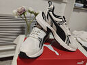 彪马（PUMA）【复古跑鞋】缓震透气老爹鞋男女款运动鞋MILENIO 390002 米白色-黑色-02 40 实拍图