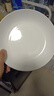 瓷侠客盘子菜盘家用白色骨瓷餐具碟子陶瓷餐盘套装骨碟饺子盘深盘饭盘 8英寸常用菜盘（6个装） 20.6cm 实拍图
