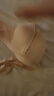 十月结晶 孕妇内衣女秋冬聚拢哺乳文胸怀孕期喂奶专用上开扣文胸粉格XL码 实拍图