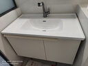 九牧（JOMOO）浴室柜 陶瓷一体盆抗菌洗脸盆柜组合淡藕色70cm A2741-13AX-5 实拍图