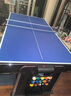 SZX成人标准4合1游戏桌 家庭商用台球乒乓球冰球黑8式室内球厅娱乐桌 7尺4合1-213*111*81cm-棕桌+绿布 实拍图