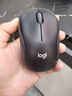 罗技（Logitech）M187P（M185M186造型）无线鼠标 办公鼠标笔记本电脑鼠标家用含2.4G接收器即插即用  黑色 实拍图