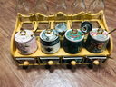 美道花样年华厨房调料盒组合套装家用调味罐油壶双层置物架味精盐罐 花样年华8件套带油瓶-金圆提手款 实拍图