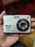 小米有品4K4800万CCD入门数码照相机2.88寸轻薄学生党便携相机可拍照录像 C6-银-标配+安卓OTG+读卡器 实拍图