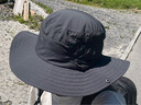 迪卡侬渔夫帽登山防晒夏季户外徒步遮阳帽防紫外线男女深黑灰M-2022180 实拍图
