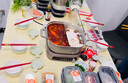 美的（Midea）电火锅 鸳鸯锅IH飞快沸腾系列火锅专用锅分体多功能锅6.5L电煮锅火锅锅3分钟速热HGE22BF08 实拍图