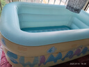 KOOCOOL儿童游泳池家用宝宝洗澡盆加厚水池婴儿小孩家庭可充气浴缸戏水池 1.3米4环升级款 | 【标准套餐】 实拍图