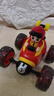 卡卡贝儿儿童遥控汽车玩具男孩翻滚特技车翻斗电动越野3-6岁生日礼物红色 实拍图
