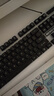 栢启歆机械手感游戏键盘 炫光背光电竞USB有线悬浮按键键盘薄膜高颜值男女生办公台式电脑笔记本通用外设 919冰蓝光有线键盘黑色【104键】 实拍图