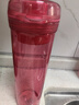 特百惠（Tupperware）晶彩MAX塑料杯600ml 男女士学生夏季运动水杯子户外大容量 宝石红 实拍图