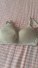 十月结晶 孕妇内衣女聚拢哺乳文胸怀孕期喂奶专用上开扣文胸绿格 XL码 实拍图