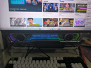漫步者花再Halo PixelBar深渊字幕歌词音响电脑桌面音箱 自定义屏幕长条有线音箱蓝牙6.0RGB灯效 破晓白 实拍图