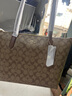 COACH蔻驰女包奢侈品托特包大牌轻奢女士包包单肩手提包情人节礼物 卡其棕色4455IME74 实拍图